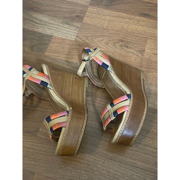 Ella Moss Ryann Wedge Sandal size 8/8.5 - Picture 4 of 5